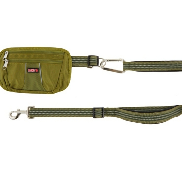 Kong Other - Kong Hands-Free Dog Leash with Removable Pouch